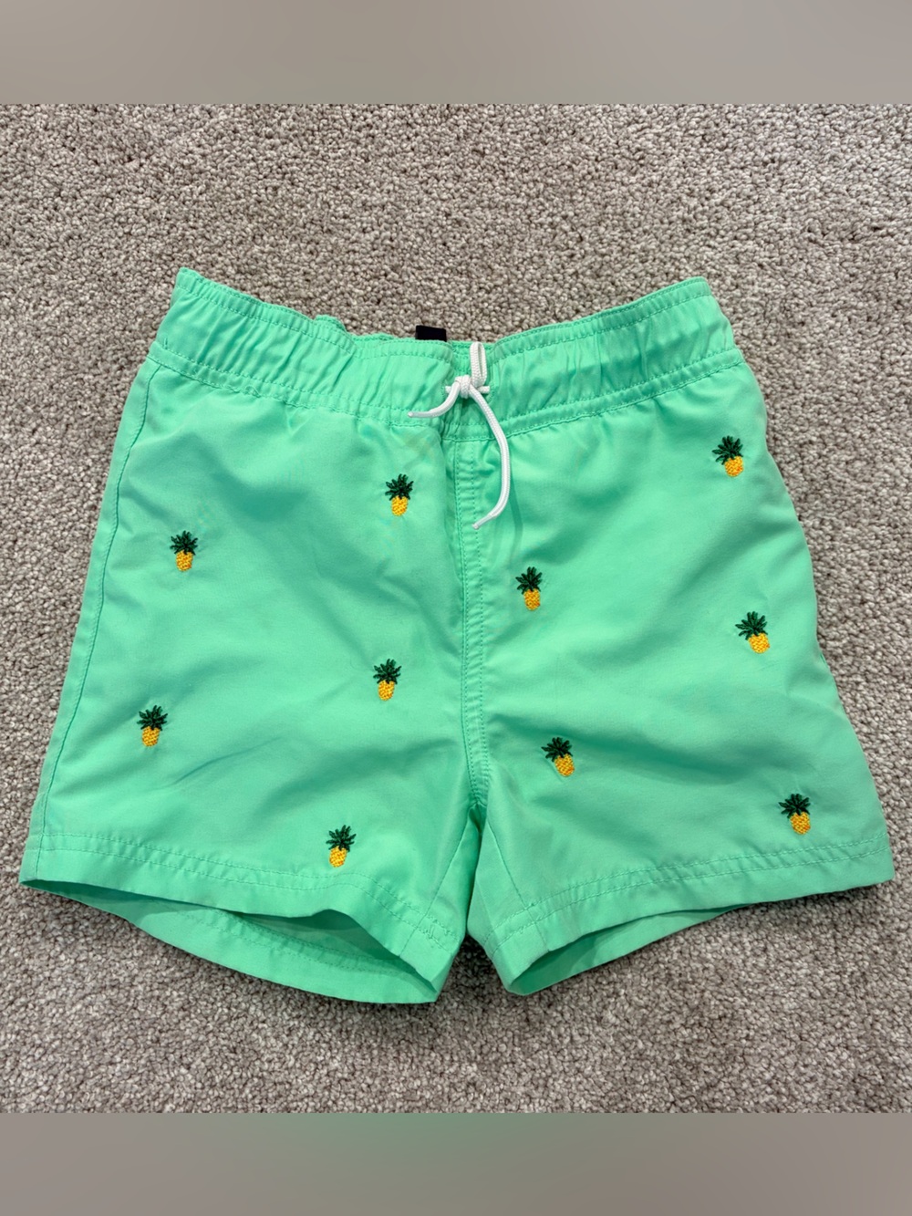 Janie and Jack Mint Green Pineapple Swimsuit